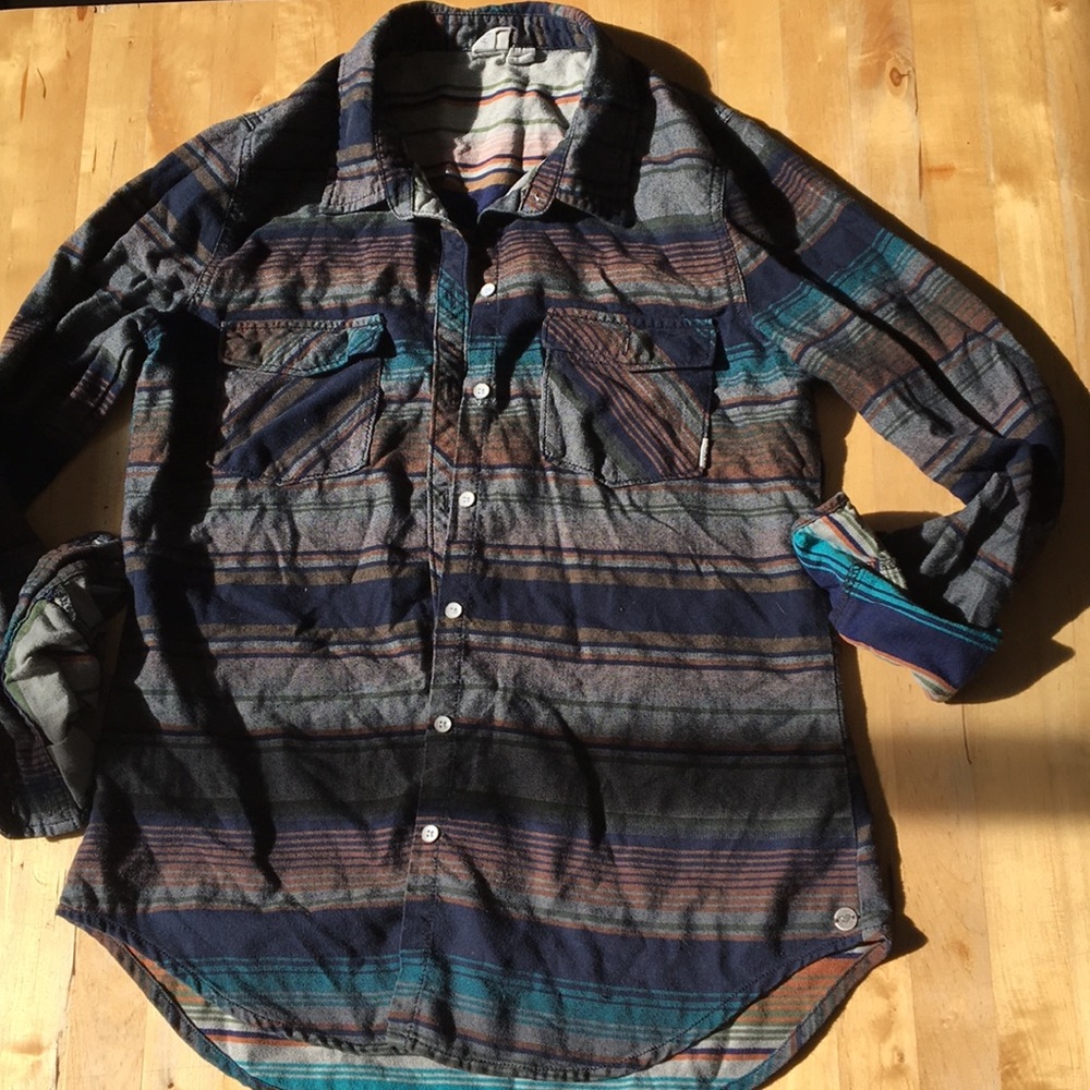 Roxy flannel button up